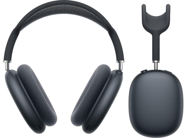 Apple AirPods Max 2 Sort Premium hodetelefoner med 1,5x bedre stø 