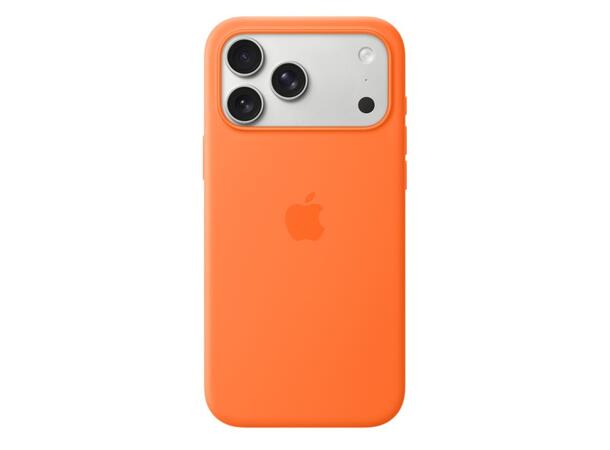 Apple IP17 Pro Max Silikondeksel Orange 