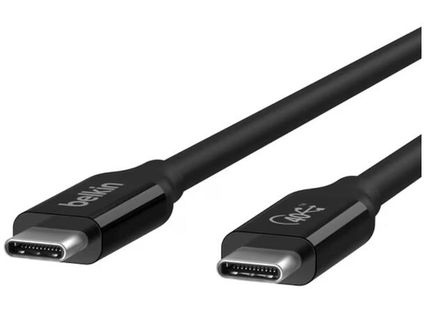 Belkin Connect USB-C kabel 0,8m (sort) 