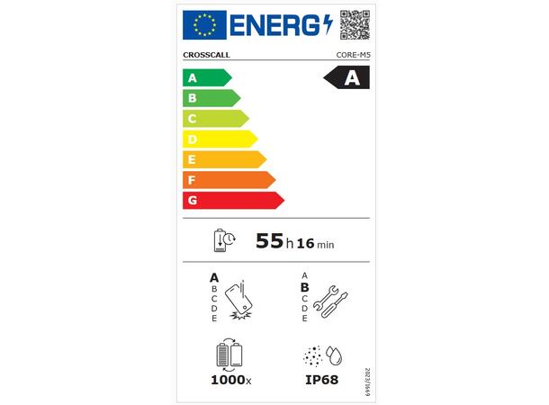 Crosscall Core-M5 64GB SCE 4G Sort 