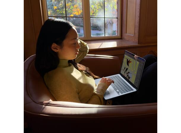 MacBook Air 13" M5 (2026) 1TB Silver Apple 10-kjerners M5 CPU, 24GB, 1TB 