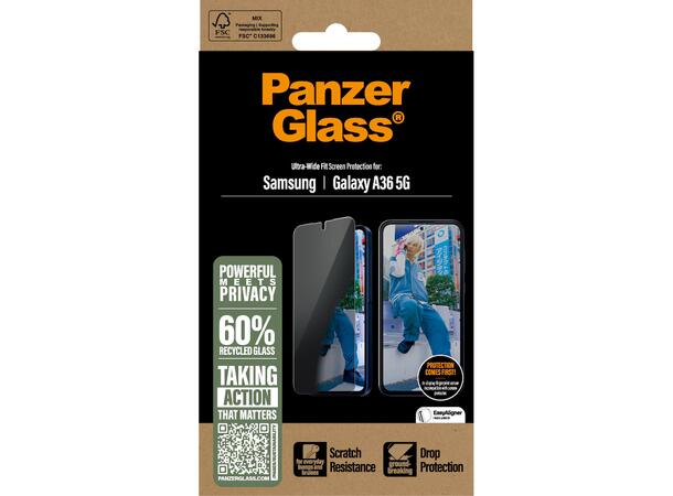 PanzerGlass A56/A36/S24FE Privacy 