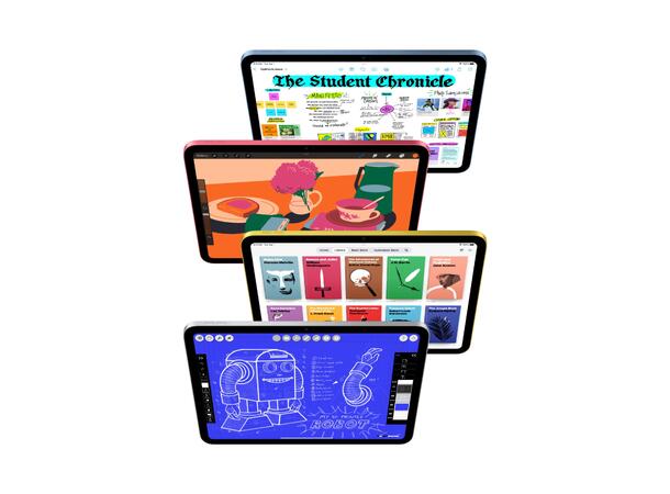 iPad 11" (2025) 128GB 5G Pink 11. gen, 11" Liquid Retina-screen 