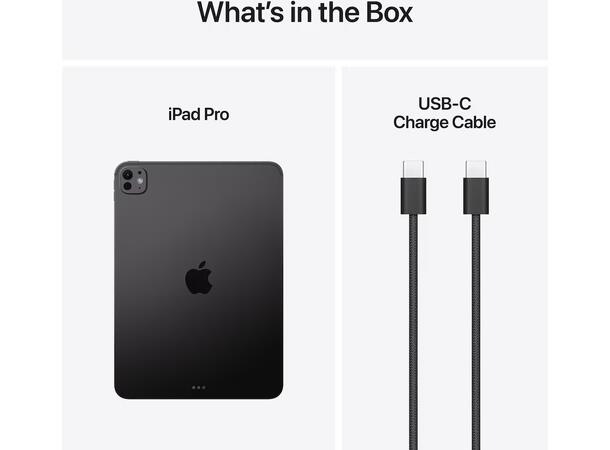 iPad Pro 11" (2025) 1TB 5G Sort 5G 