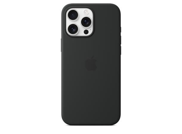 Apple iPhone 16 Pro Max Silikondeksel Black MagSafe 