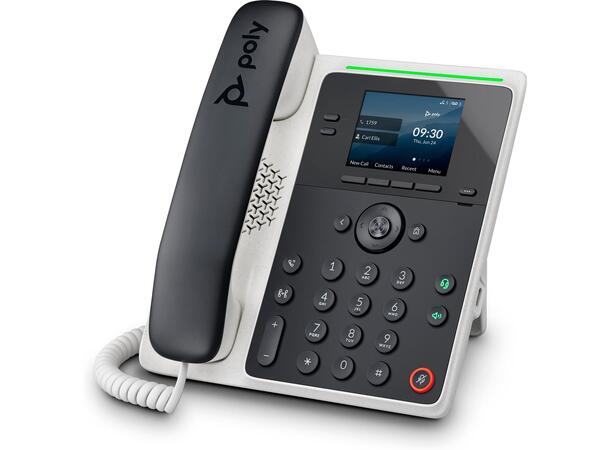 HP Poly Edge E220 Desktop IP Phone PoE LCD-display 