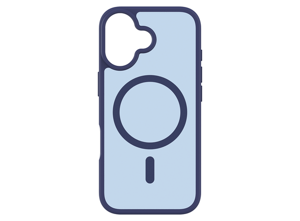 KEY Frosted Case IP17 MagSafe Blå 