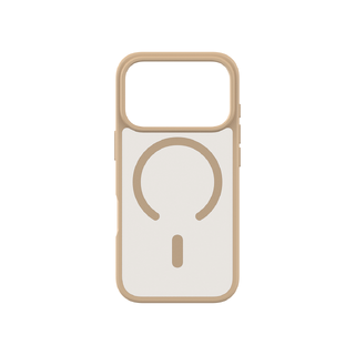 KEY Frosted Case IP17 Pro Beige MagSafe