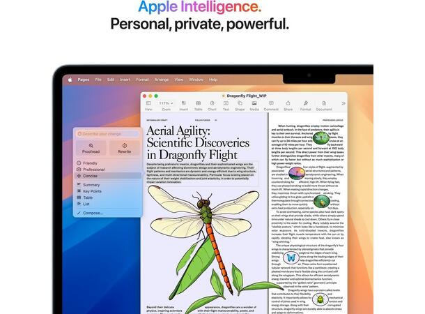 MacBook Air 15" (2025) 512GB Blå Apple 10-core M4 CPU, 24GB, 512GB 