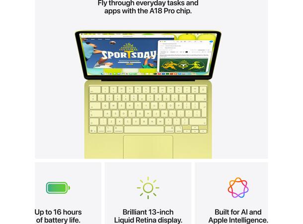 MacBook Neo 13" A18 Pro (2026) 512GB 8GB RAM 
