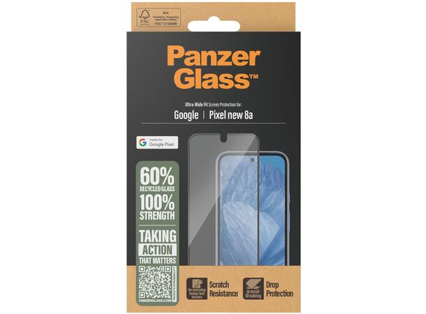 Panzerglass Ultra-Wide Fit Google Pixel 