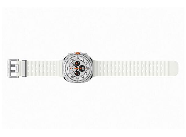 Samsung Galaxy Watch Ultra 47mm GPS Hvit Smartklokke, Sapphire Glass, GPS, Blueto 