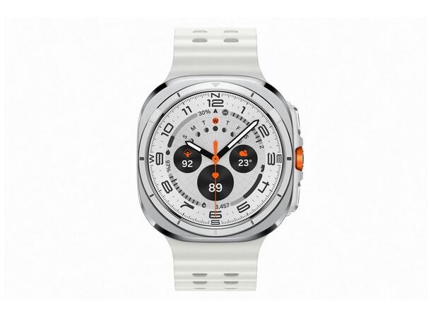 Samsung Galaxy Watch Ultra 47mm GPS Hvit Smartklokke, Sapphire Glass, GPS, Blueto 