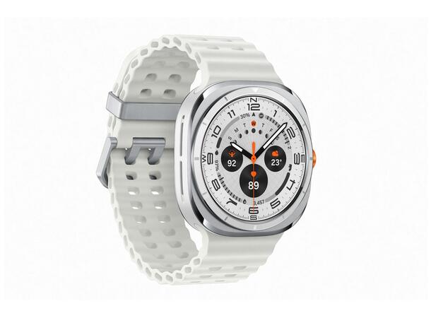 Samsung Galaxy Watch Ultra 47mm GPS Hvit Smartklokke, Sapphire Glass, GPS, Blueto 