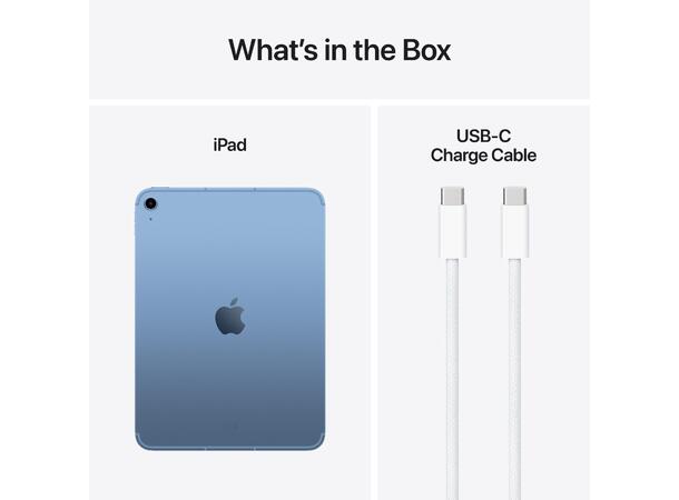 iPad 11" (2025) 128GB 5G Blue 11. gen, 11" Liquid Retina-screen 