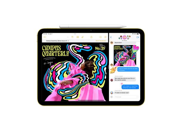 iPad 11" (2025) 256GB WiFi Blå 11. gen, 11" Liquid Retina-skjerm (2360x 