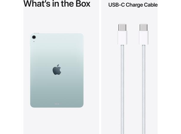 iPad Air 11" (2026) 256GB Blå 8. gen, 11" Liquid Retina-skjerm (2360x1 