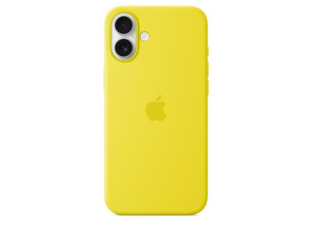 Apple iPhone 16 Plus Silikondeksel Gul MagSafe 