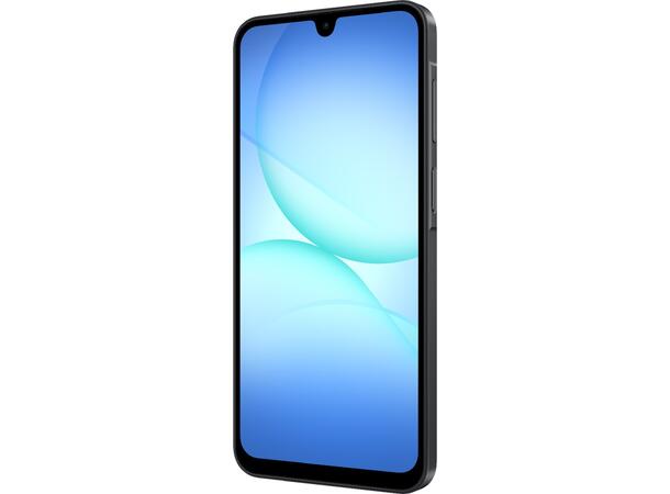 Galaxy A17 LTE 128GB Sort OBS! Leveres uten vegglader 