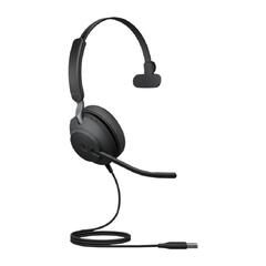 Jabra Evolve2 40 SE USB-A, MS Mono Sort