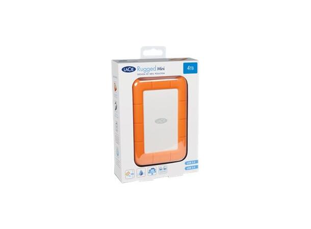LACIE RUGGED MINI 4TB USB orange 