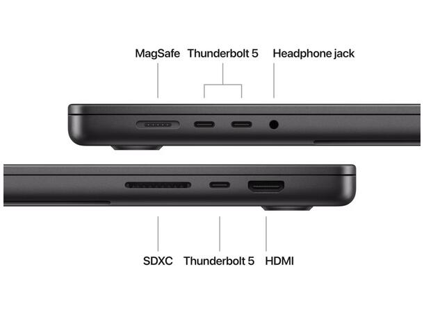 Macbook Pro 16 M4 Pro (2024) 512GB Apple 14-core M4 Pro CPU, 24GB RAM, 512G 