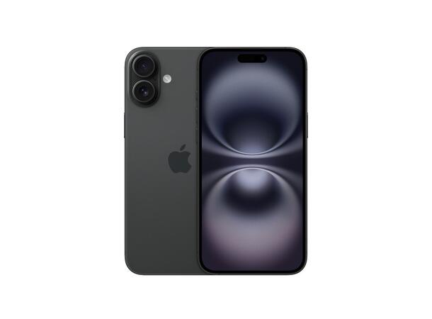 iPhone 16 Plus 128GB Sort OBS! Leveres uten vegglader 