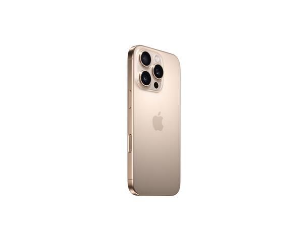 iPhone 16 Pro 1TB Sand Titan OBS! Leveres uten vegglader 