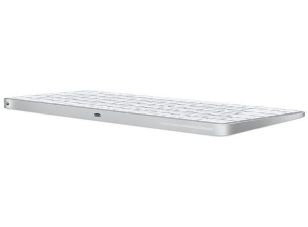 Apple Magic Keyboard Touch ID White For Mac-model with Apple-chip, Norwegian 