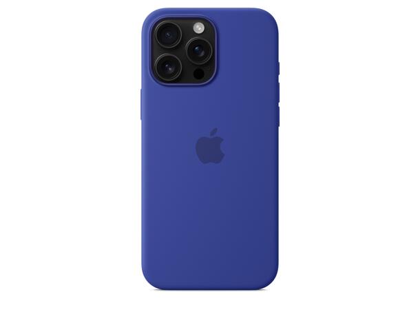 Apple iPhone 16 Pro Max Silikondeksel Blue MagSafe 