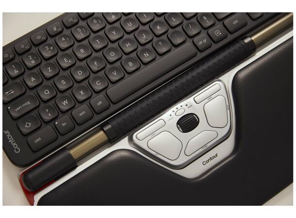 Contour Balance Mid-Size Rollermouse Red Combo Trådløs 