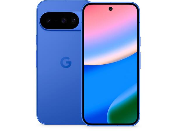 Google Pixel 10 128GB Blå Smarttelefon, 6,3" OLED, 12GB RAM, 48+10 