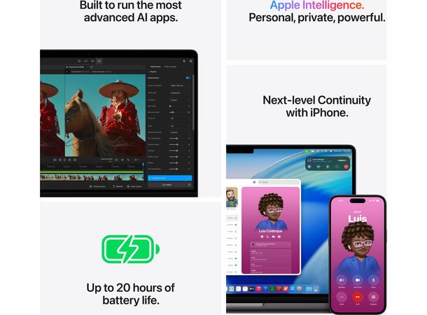 MacBook Pro 14 M5 Max (2026) 2TB Sort 36GB RAM 