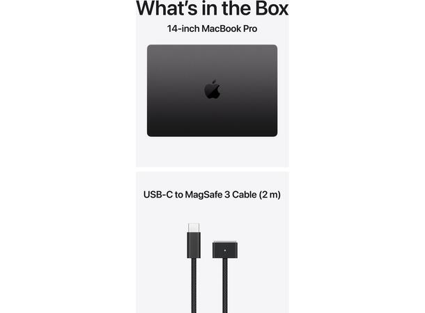 MacBook Pro 14 M5 Max (2026) 2TB Sort 36GB RAM 