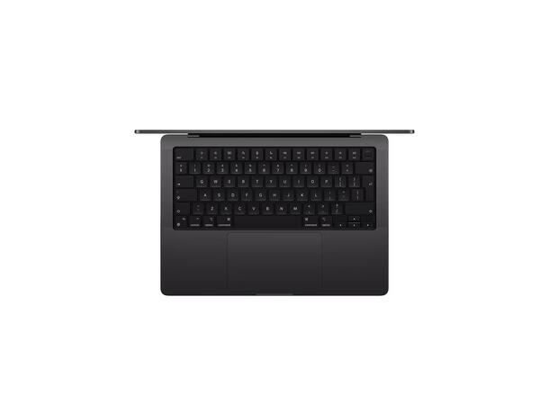 Macbook Pro 14 M4 Pro (2024) 512GB Sort Apple 12-core M4 Pro CPU, 24GB RAM, 512G 