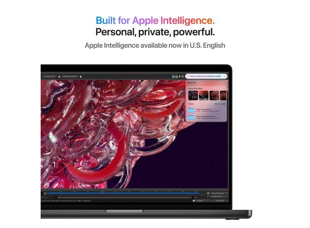 Macbook Pro 14 M4 Pro (2024) 512GB Sort Apple 12-core M4 Pro CPU, 24GB RAM, 512G 