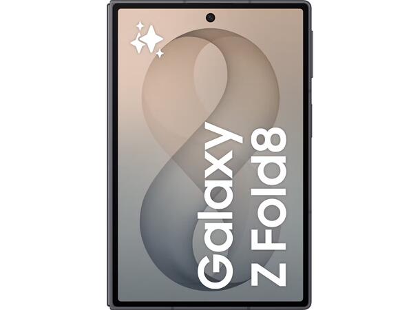 Samsung Z Fold8 256GB Sort OBS! Leveres uten vegglader 