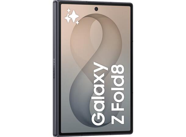 Samsung Z Fold8 256GB Sort OBS! Leveres uten vegglader 