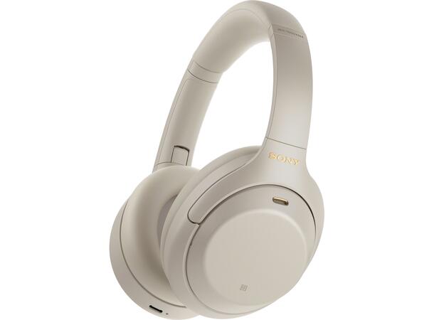 Sony WH-1000XM4 Trådløse Hodetelefoner Hvit 