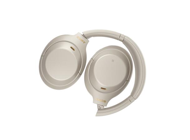 Sony WH-1000XM4 Trådløse Hodetelefoner Hvit 