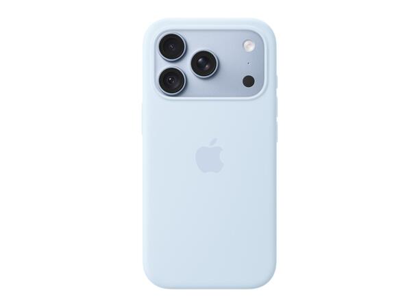 Apple IP18 Pro Silicone Case L. Blue Magsafe 