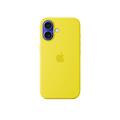 Apple iPhone 16 Silicone Cover Yellow MagSafe