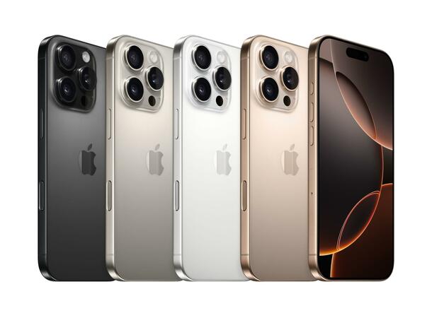 Brukt  iPhone 16 Pro 128GB Sort B-Gradering 