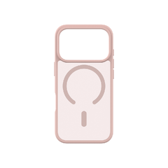 KEY Frosted Case IP17 Pro Rosa MagSafe