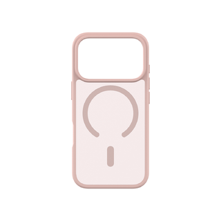 KEY Frosted Case IP17 Pro Rosa MagSafe