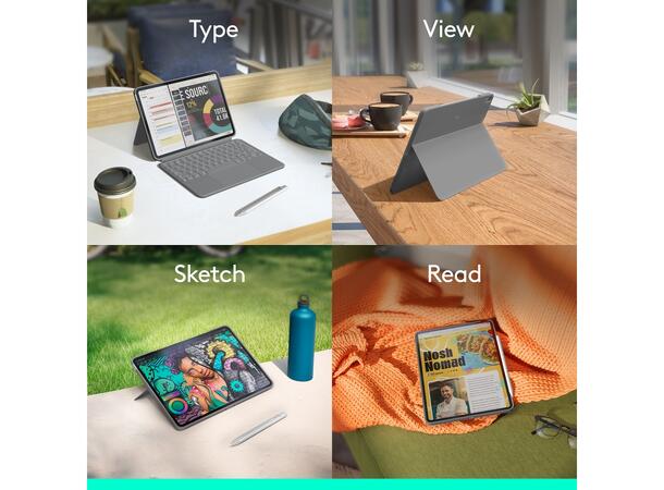 Logitech Combo Touch Keyboard iPad Air 11" 