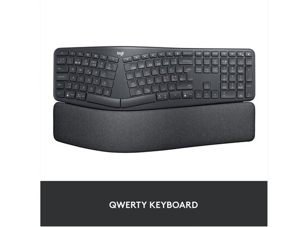 Logitech ERGO K860 Trådløs Tastatur 