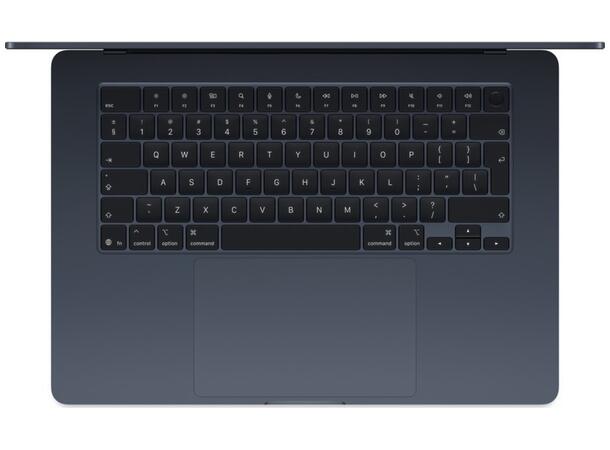 MacBook Air 15" (2025) 512GB Sort Apple 10-core M4 CPU, 24GB, 512GB 
