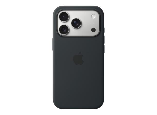 Apple IP 17 Pro Max Silicon Cover Black 