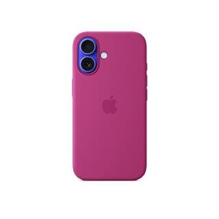 Apple iPhone 16 Silikondeksel Rosa MagSafe